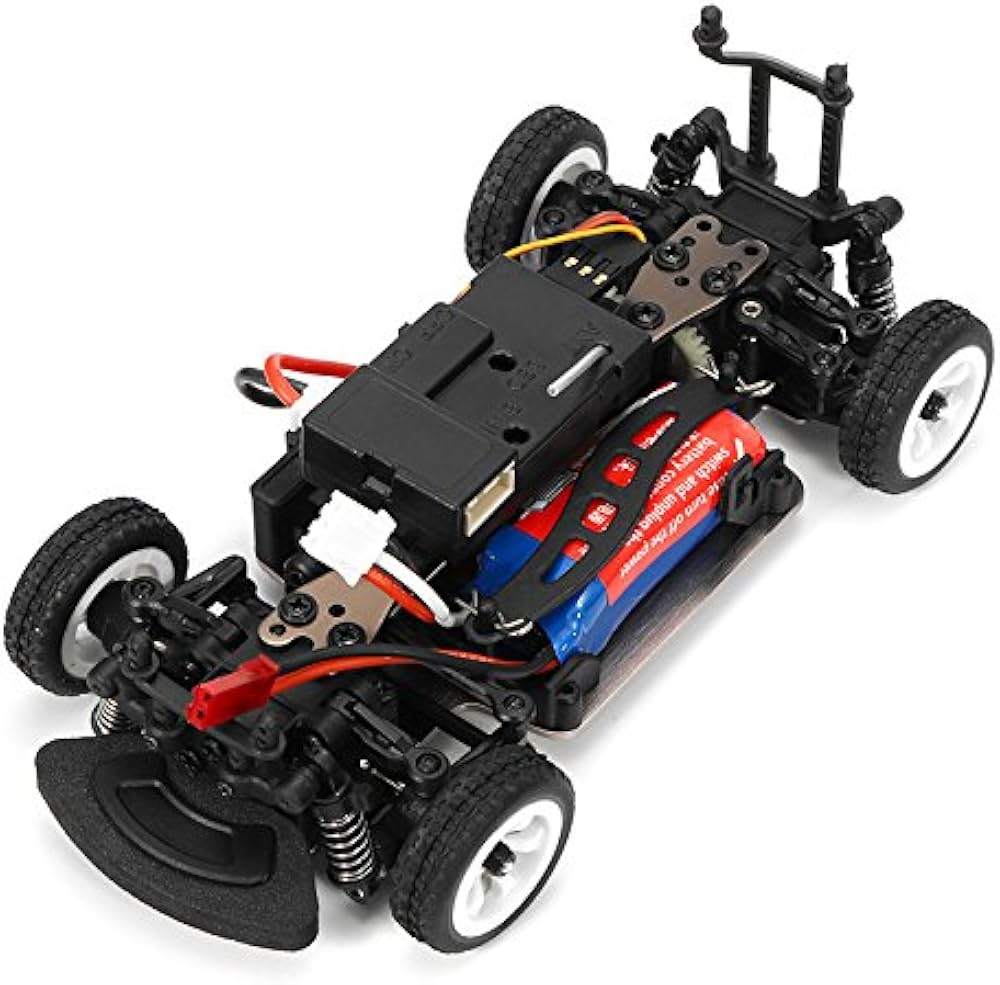 ホビーラジコン 1/28 wltoys k989 rwd Wltoys K989 1/28 2.4G 4WD Brushed RC Rally Car (Clear) : Amazon.in